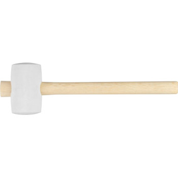 Hammer Strend Pro 340 g, rubber, Whitehead, wooden handle