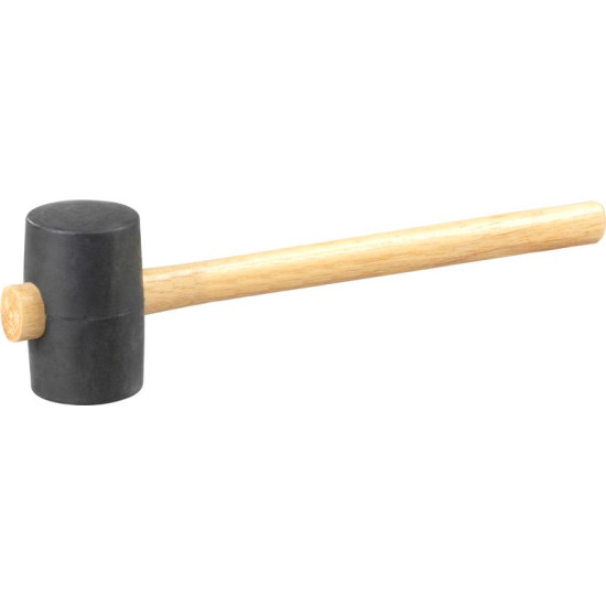 Hammer Strend Pro 230 g, rubber, Blackhead, wooden handle Hammer Strend Pro 230 g, rubber, Blackhead, wooden handle