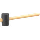 Hammer Strend Pro 230 g, rubber, Blackhead, wooden handle Hammer Strend Pro 230 g, rubber, Blackhead, wooden handle