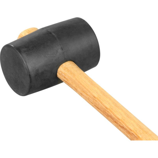 Hammer Strend Pro 230 g, rubber, Blackhead, wooden handle Hammer Strend Pro 230 g, rubber, Blackhead, wooden handle