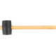 Hammer Strend Pro 230 g, rubber, Blackhead, wooden handle Hammer Strend Pro 230 g, rubber, Blackhead, wooden handle