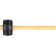 Hammer Strend Pro 340 g, rubber, Blackhead, wooden handle