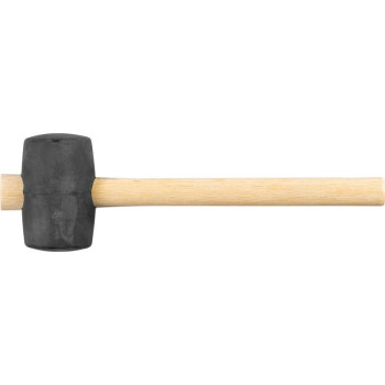 Hammer Strend Pro 450 g, rubber, Blackhead, wooden handle