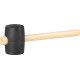 Hammer Strend Pro 900 g, rubber, Blackhead, wooden handle Hammer Strend Pro 900 g, rubber, Blackhead, wooden handle