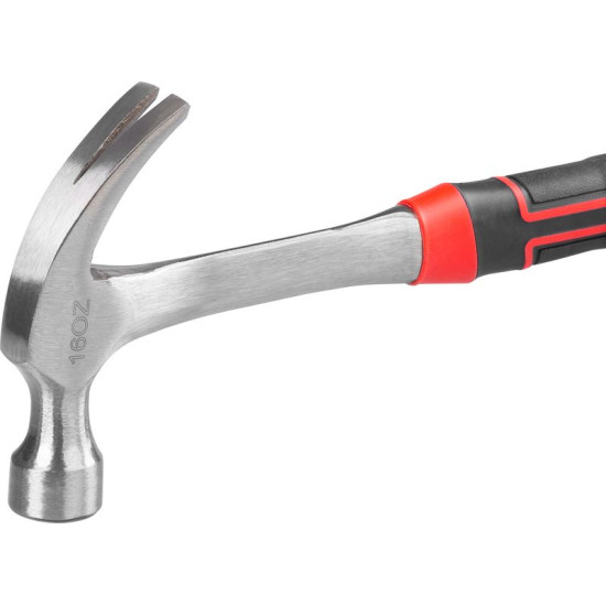 Strend Pro Premium ComfortGrip DL500 haamer, 450 g, kingsepp, metallist käepide, TPR Strend Pro Premium ComfortGrip DL500 haamer, 450 g, kingsepp, metallist käepide, TPR