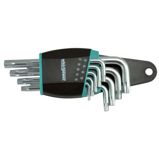 TORX key set, 9pcs Whirlpower, 10 - 50 TORX key set, 9pcs Whirlpower, 10 - 50