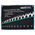 Double Open End Wrench Set Whirlpower® 1241-1-C12, 12 pieces