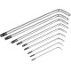 TORX keys set 9 pcs, Strend Pro, T10-T50mm TORX keys set 9 pcs, Strend Pro, T10-T50mm