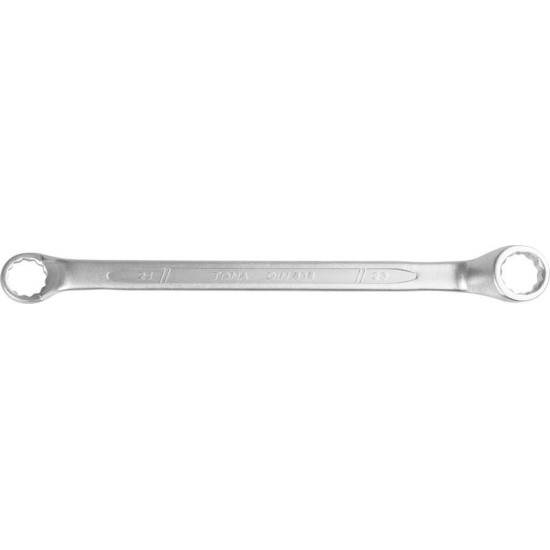 Key TONA 838.6 21x23 mm, eyelet, curved 75°