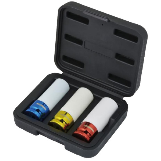 Whirlрower®rattapeade komplekt 1274-1703, 3 tk, 1/2", 17-19-21 mm Whirlрower®rattapeade komplekt 1274-1703, 3 tk, 1/2", 17-19-21 mm