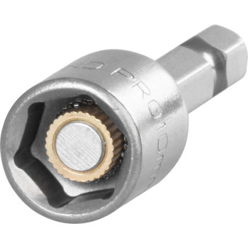 Head with magnet Strend Pro MS84, 10 mm, 1/4", magnetic bit holder, pack of 5 Head with magnet Strend Pro MS84, 10 mm, 1/4", magnetic bit holder, pack of 5