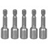Magnetiga pea Strend Pro MS84, 8 mm, 1/4", magnetiline bitihoidja, pakis 5 tk
