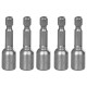 Головка саморезов с магнитом Strend Pro MS84, 8 мм, 1/4",  5 шт.