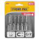 Head with magnet Strend Pro MS84, 6 mm, 1/4", magnetic bit holder, pack of 5