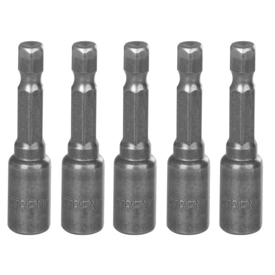 Head with magnet Strend Pro MS84, 6 mm, 1/4", magnetic bit holder, pack of 5