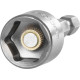 Magnetiga pea Strend Pro MS84, 13 mm, 1/4", magnetiline bitihoidja, pakis 5 tk