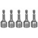 Magnetiga pea Strend Pro MS84, 13 mm, 1/4", magnetiline bitihoidja, pakis 5 tk