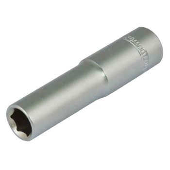 Socket head whirlpower® 16121-12, 14.0 mm, 1/4", Cr-V, 6point, prolonged Socket head whirlpower® 16121-12, 14.0 mm, 1/4", Cr-V, 6point, prolonged