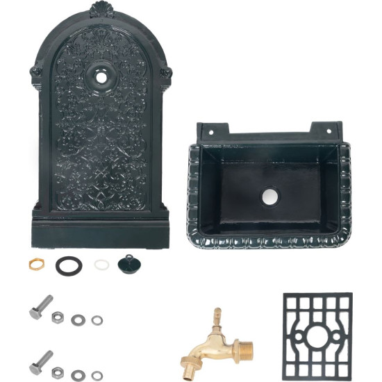 Washbasin Gardens LT-H19880, aed, roheline, 440x330x880 mm