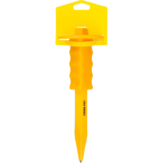 Python chisel, pointed, with guard, 260x21.5 mm Python chisel, pointed, with guard, 260x21.5 mm
