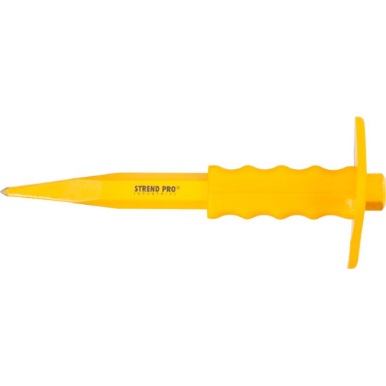 Python chisel, pointed, with guard, 260x21.5 mm Python chisel, pointed, with guard, 260x21.5 mm