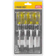 Wooden chisel set Strend Pro WCS015, 6-12-18-24 mm