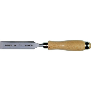 Chisel Narex 8101 20 • 20/134/274 mm, flat, wooden, Cr-Mn