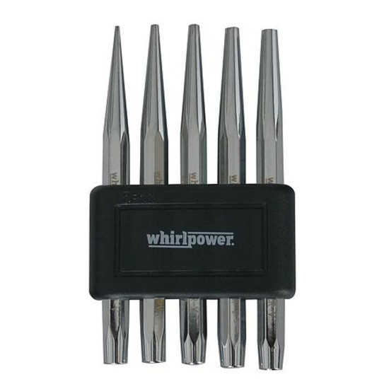 Taper Punch sets Whirlpower, 5pcs Taper Punch sets Whirlpower, 5pcs