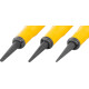 Strend Pro Premium Punch Set, 3-Piece, Bi-Material Handle, 1-2-3"/32" Strend Pro Premium Punch Set, 3-Piece, Bi-Material Handle, 1-2-3"/32"