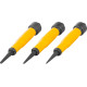 Strend Pro Premium Punch Set, 3-Piece, Bi-Material Handle, 1-2-3"/32" Strend Pro Premium Punch Set, 3-Piece, Bi-Material Handle, 1-2-3"/32"