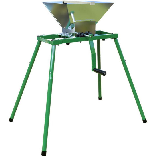 Strend Pro Grape Mill, stainless steel, 7 L, plastic teeth, metal stand