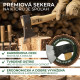 Felling axe 0600g Sandblaster, with wooden handle 360mm Felling axe 0600g Sandblaster, with wooden handle 360mm