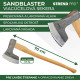Branch axe 1250g Sandblaster, with wooden handle 700mm Branch axe 1250g Sandblaster, with wooden handle 700mm