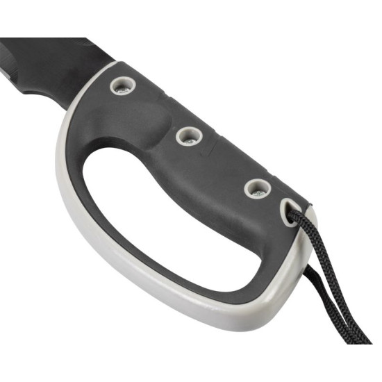 Strend Pro Tactical matšeete, kabuuriga, saega, käekaitsega, must, 61 cm