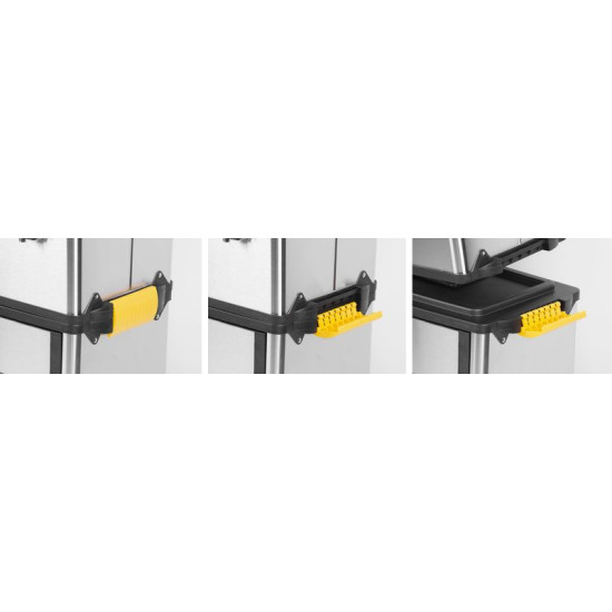 Ящик для инструментов на колесиках Strend Pro , 570x350x830 mm , с ручкой, PVC+ нержавеющая сталь, макс. 36 кг, 3 шт. Ящик для инструментов на колесиках Strend Pro , 570x350x830 mm , с ручкой, PVC+ нержавеющая сталь, макс. 36 кг, 3 шт.