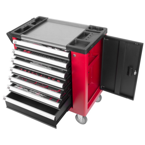 Tool set Strend Pro B239, 249 pieces, cabinet, 6 drawers