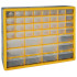 Plastic organizer with 32pcs PVC boxes 500x160x390mm Strend Pro, max.28kg
