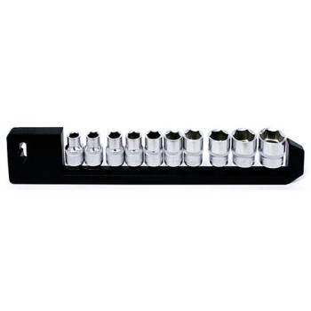 Pistikupesa tööriistakomplekt 40010HM, 10tk, 1/2" Pistikupesa tööriistakomplekt 40010HM, 10tk, 1/2"