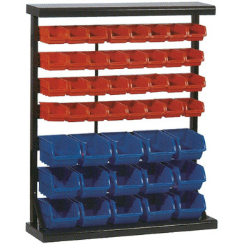 Panel with PVC boxes 1150x940x30mm 32pcs small plactic boxes, 15pcs big plastic boxes)