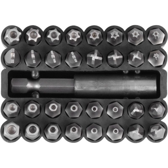 Otsikukomplekt Strend Pro BSY413, 33 tk, Cr-V
