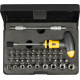 Screwdriver bit and socket set 42 pcs Strend Pro, with T-bit holder Screwdriver bit and socket set 42 pcs Strend Pro, with T-bit holder
