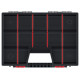 Plastic suitcase tool box NOR 650x290x390mm