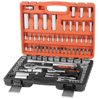 Tool set Strend Pro WT940, 94 pieces, bits, socket heads