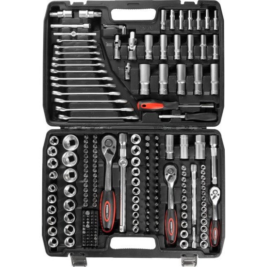 Tools set Strend Pro CUBE 221, 215 pcs 1/2"+1/4"+3/8" Tools set Strend Pro CUBE 221, 215 pcs 1/2"+1/4"+3/8"