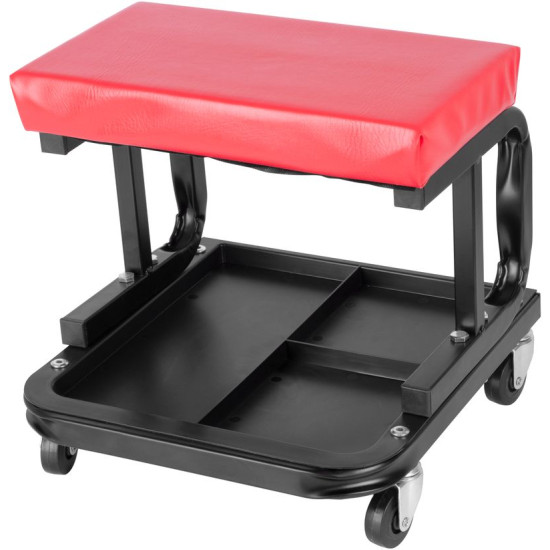 Стул Strend Pro, для мастерскйой, на колесиках, 36x36,5x36,6 см