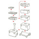 Box QBRICK® System ONE 450 Technician, for tools Box QBRICK® System ONE 450 Technician, for tools