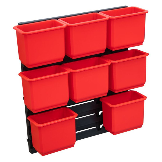 Boxes QBRICK® Organizer spare, ONE200, Organizer XL, TWO 9-piece set, for wall