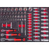 Socket Strend Pro S239, 80 workshop, socket wrenches and heads, for workshop trolley