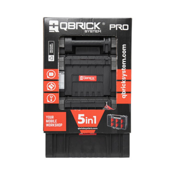 Box QBRICK® System PRO Set 5v1 - Cart, Toolbox, Toolcase, Organizer 100 a Organizer Multi