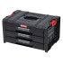 Box QBRICK® System PRO Toolbox Drawer 3 Expert, 3x drawer organizer